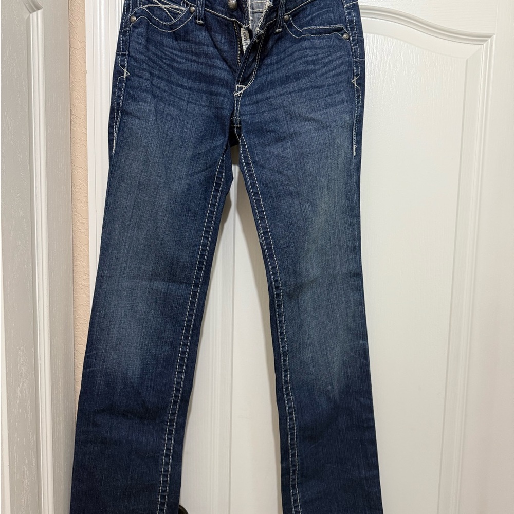 Ariat Women's Dark Blue Boot Cut Jeans